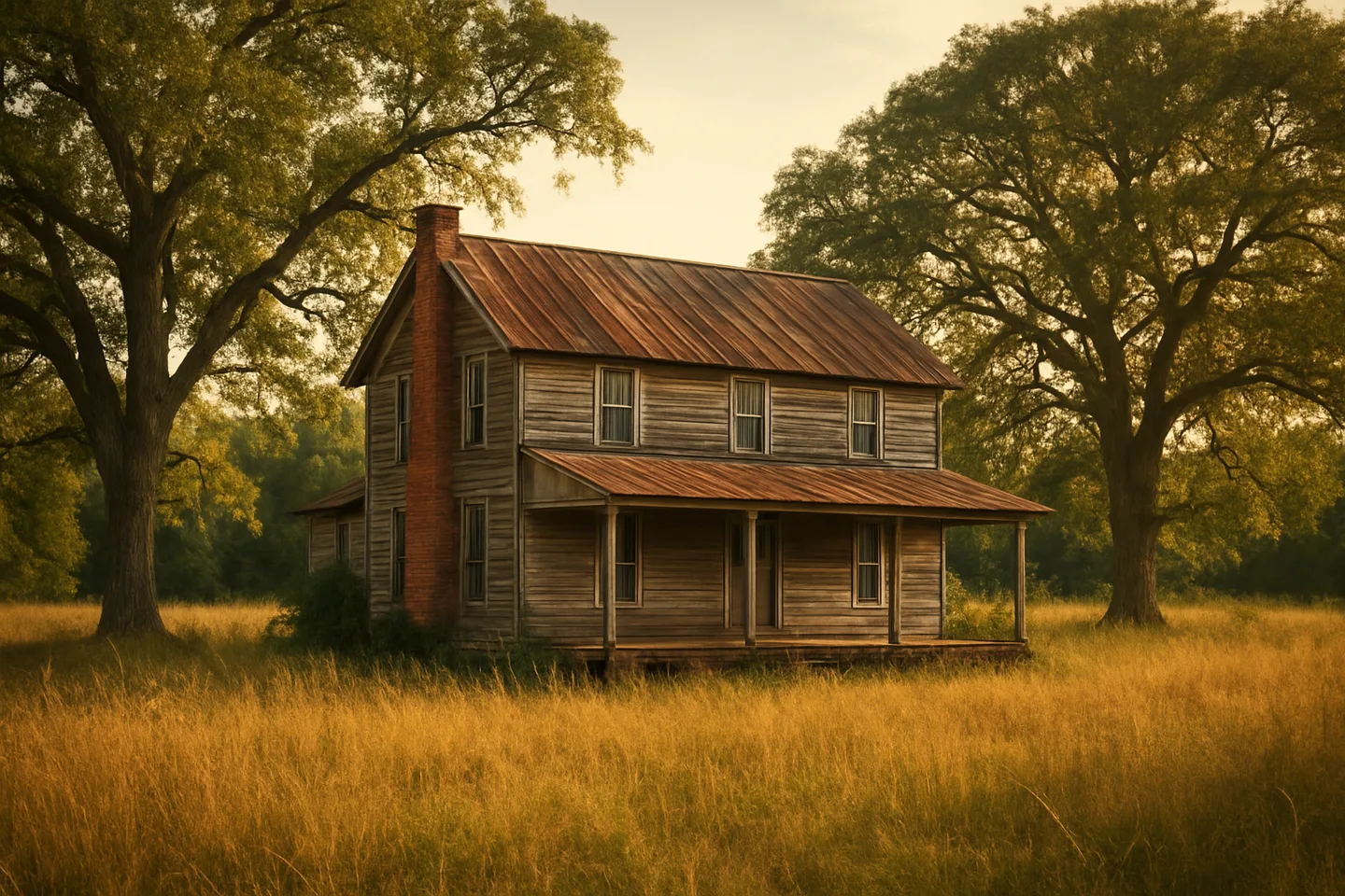 Inherited rural land parcel in Alabama
