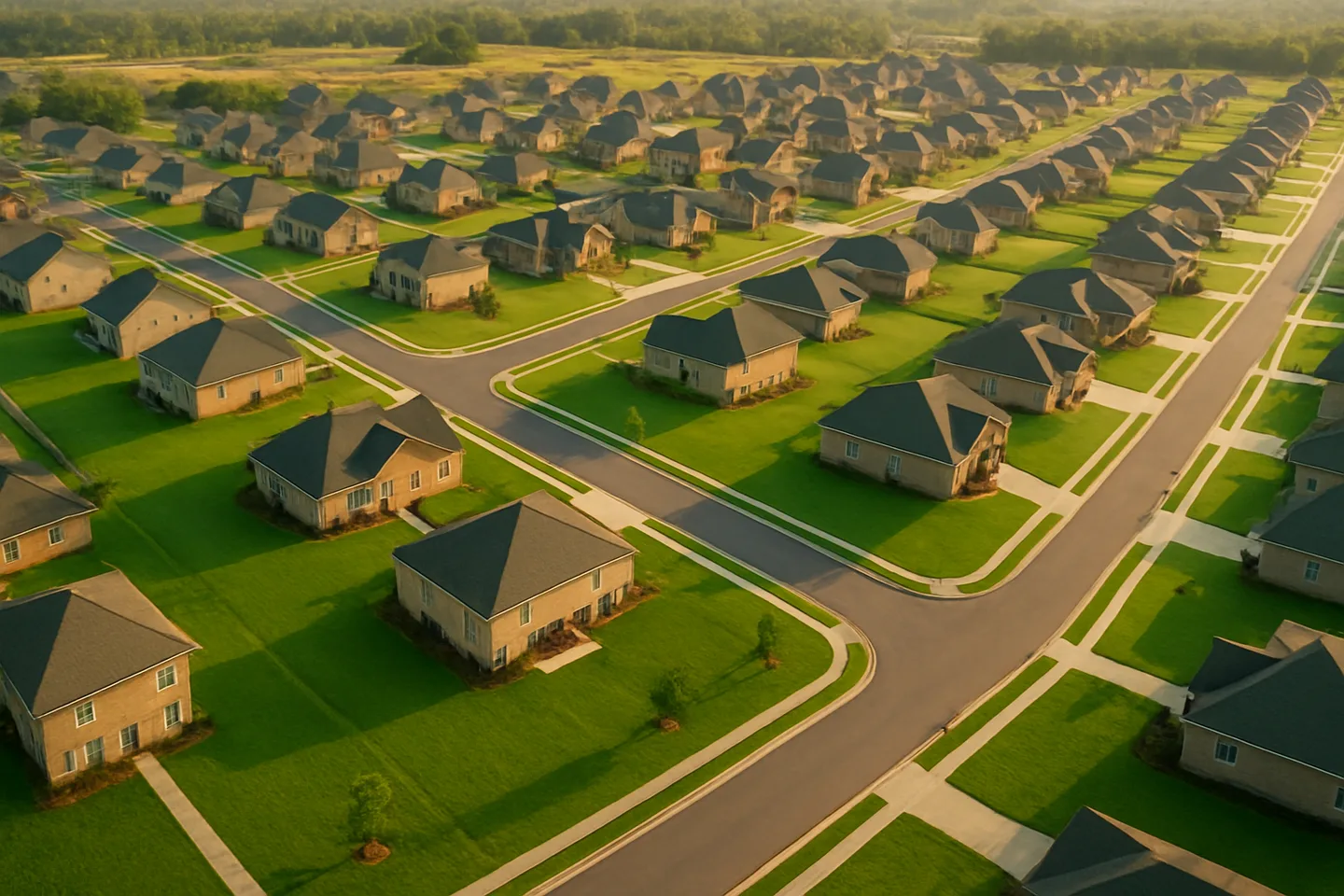 Completed development on former Alabama vacant land