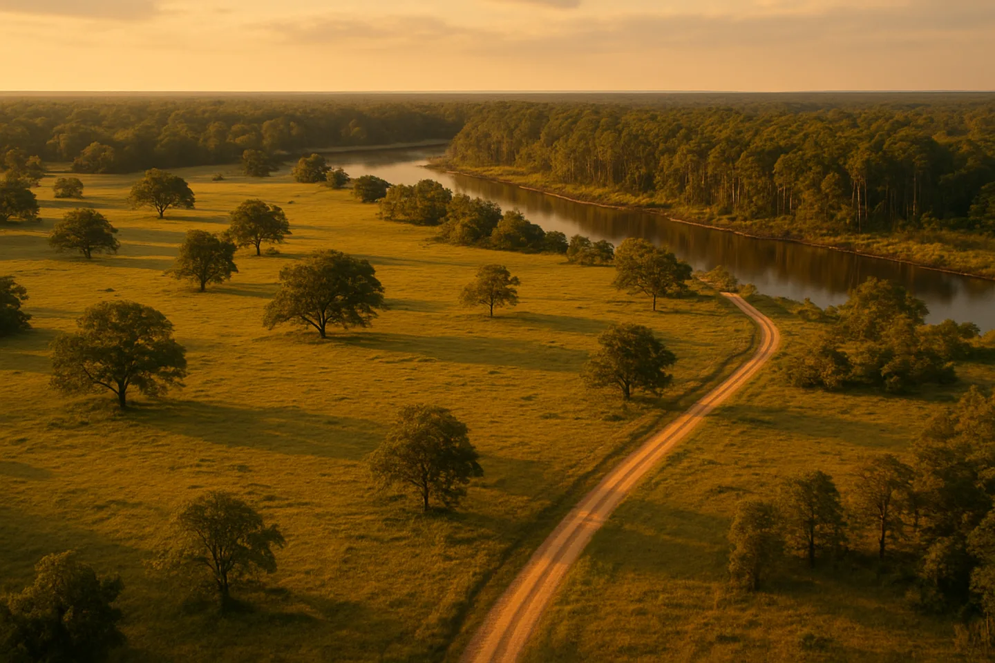 Rural acreage in Mobile County, Alabama