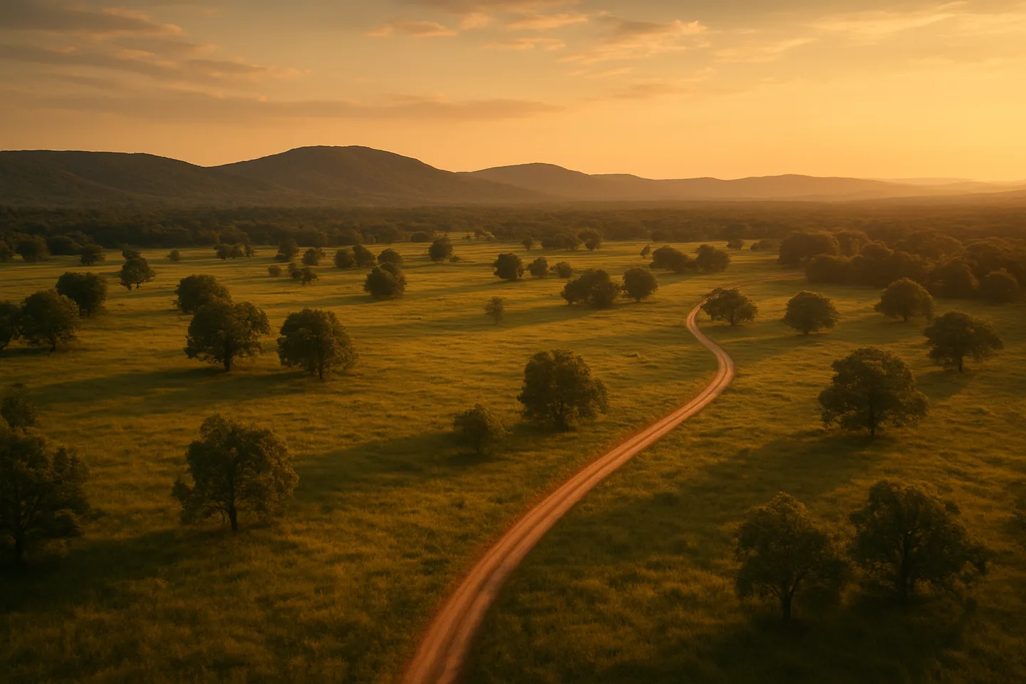 Rural acreage in Shelby County, Alabama