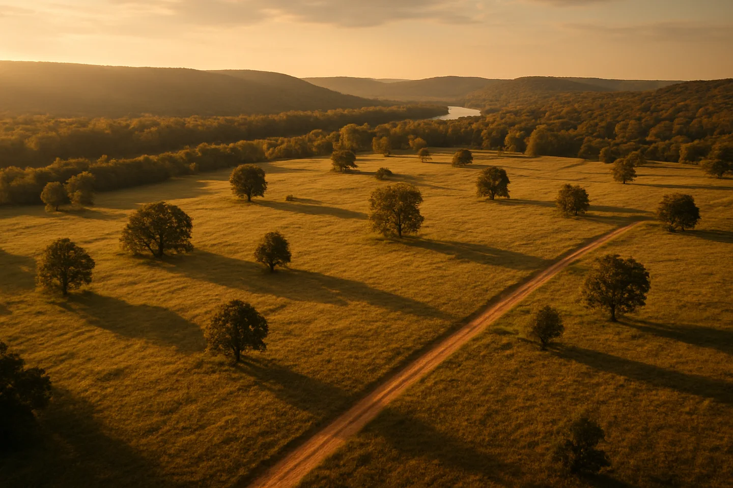 Rural acreage in Tuscaloosa County, Alabama
