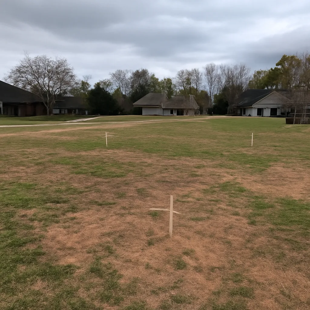 Cleared vacant residential lot for sale in Daphne, Alabama