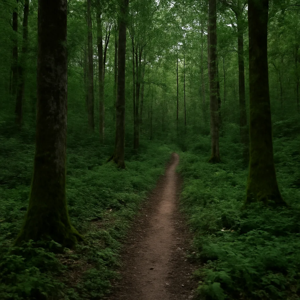 Wooded forest parcel in Athens, Alabama