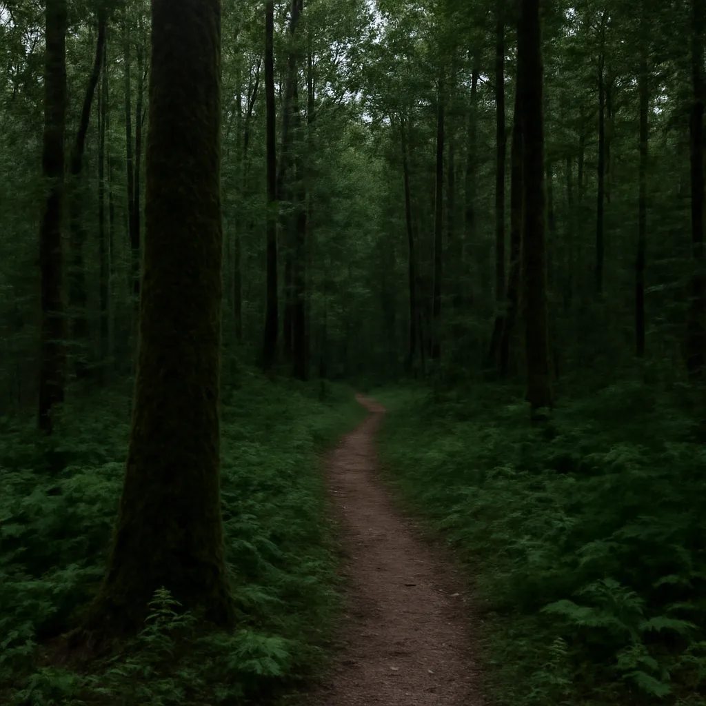 Wooded forest parcel in Auburn, Alabama