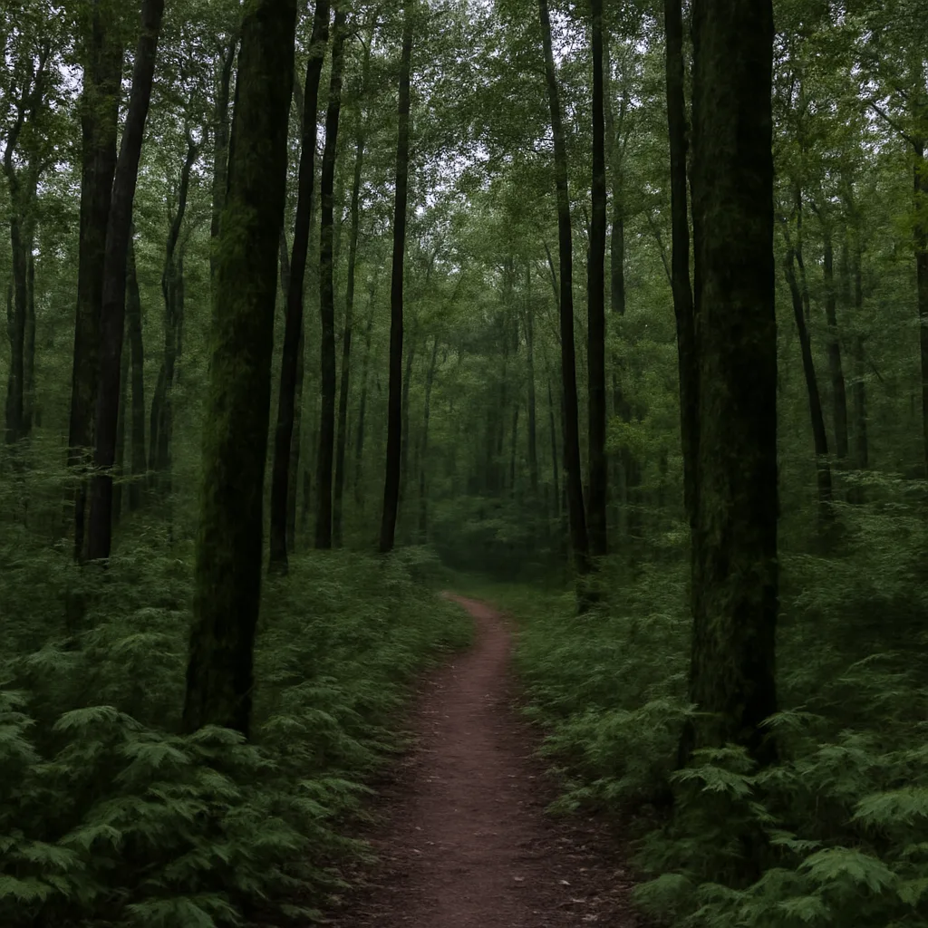 Wooded forest parcel in Birmingham, Alabama