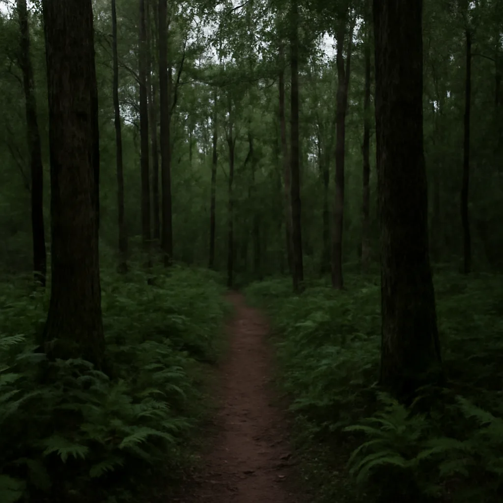 Wooded forest parcel in Daphne, Alabama