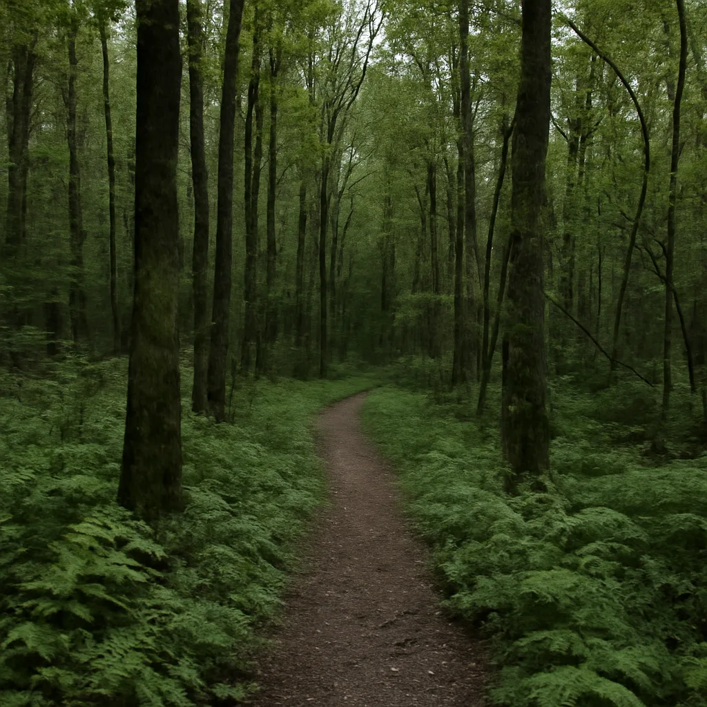 Wooded forest parcel in Decatur, Alabama