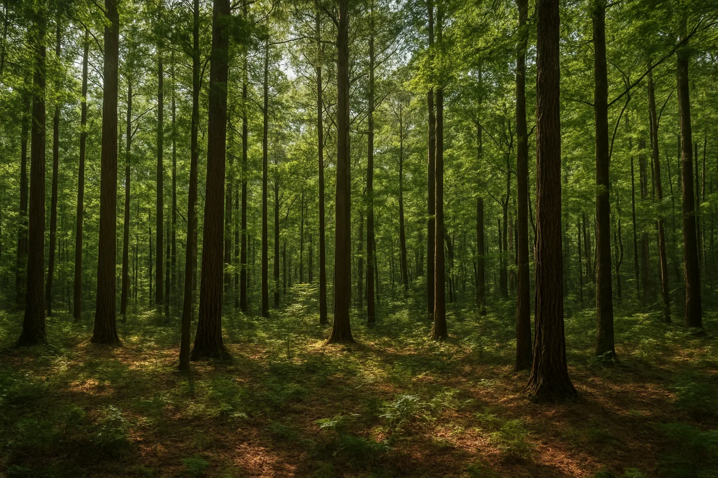 Wooded parcel in Lee County, Alabama